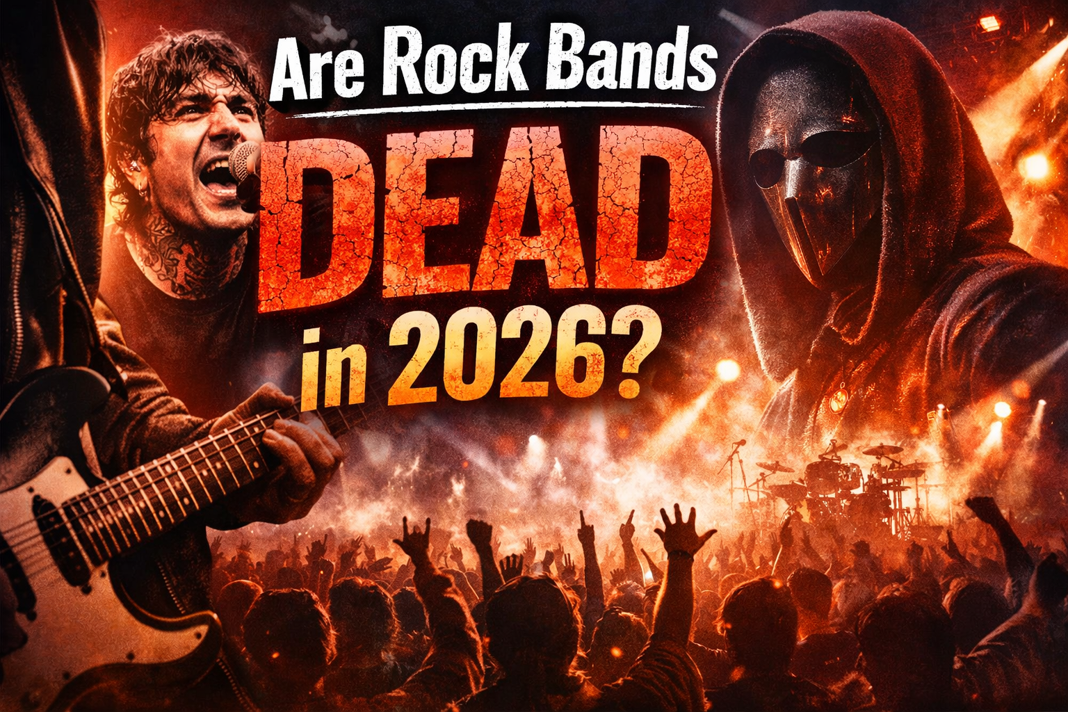 🎸 Are Rock Bands Dead in 2026? The Truth About the Genre’s Future